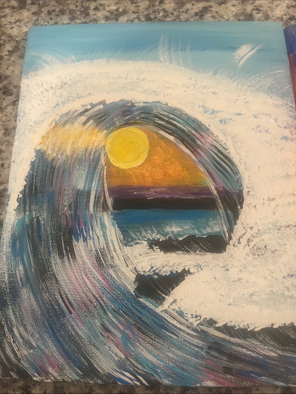 Acrylic paintings
